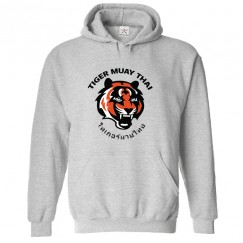 Tiger Muay Thai Unisex Kids and Adults Pullover Hoodie For Boxing Fans								 									 									